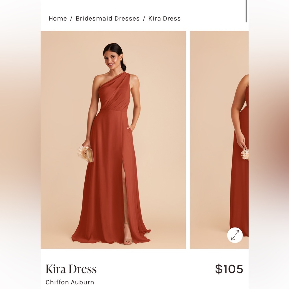 Birdy Grey Kira Dress Auburn Chiffon